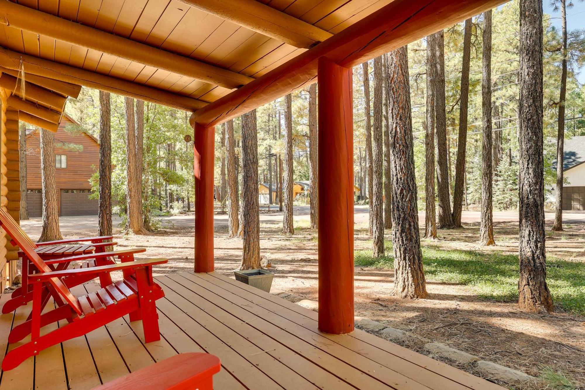 Cozy Pinetop Family Home 11 Mi To Rainbow Lake! Indian Pine Bagian luar foto