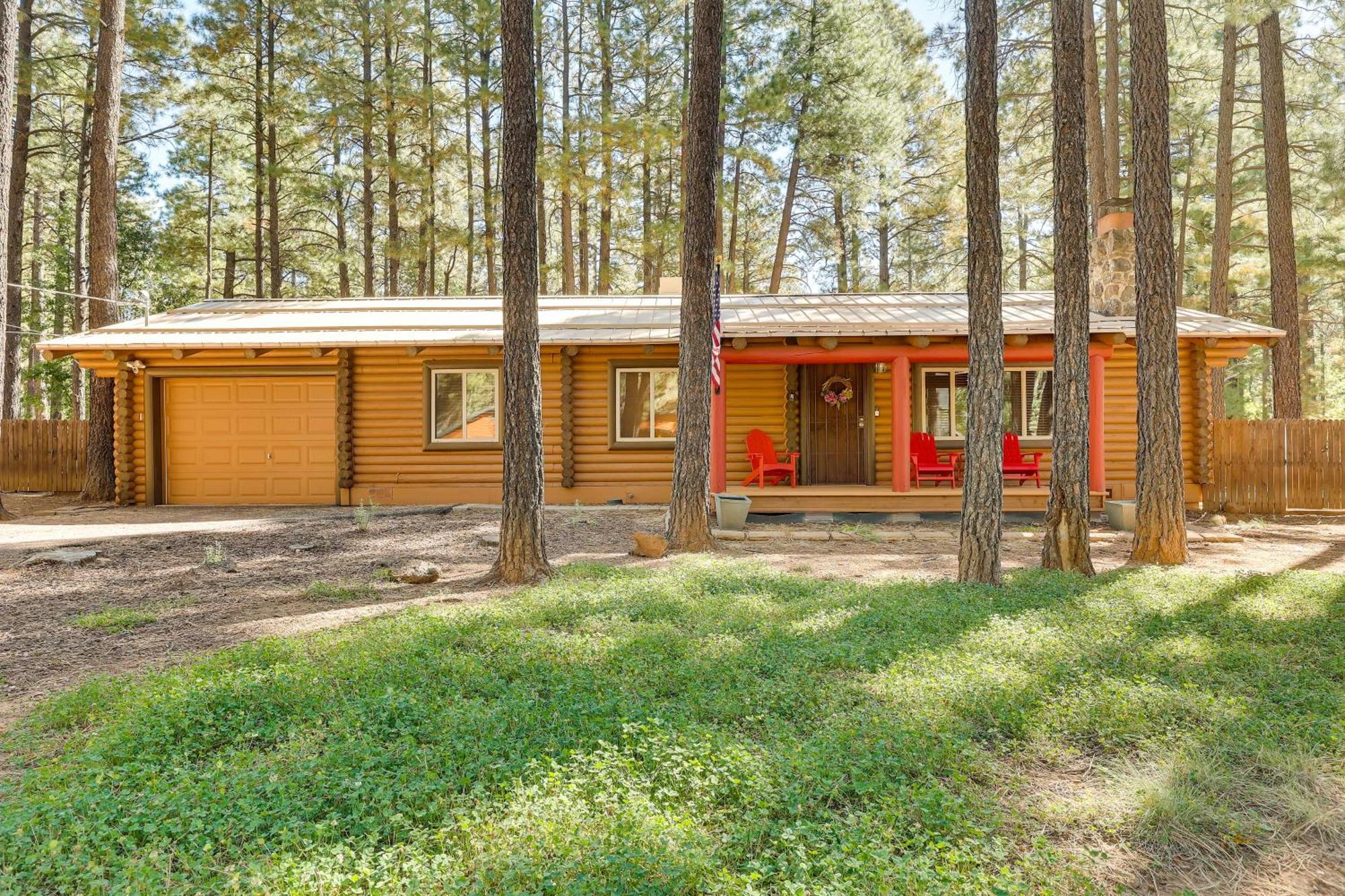 Cozy Pinetop Family Home 11 Mi To Rainbow Lake! Indian Pine Bagian luar foto